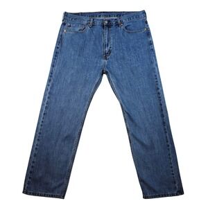 Levi's 505 Regular Fit Jeans Mens 40x30 Blue Excellent Straight Leg 00505-4891
